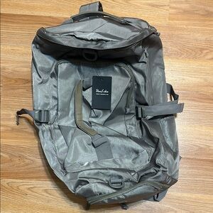 UseLike Gray Men's Backpack with Shoe Compartment